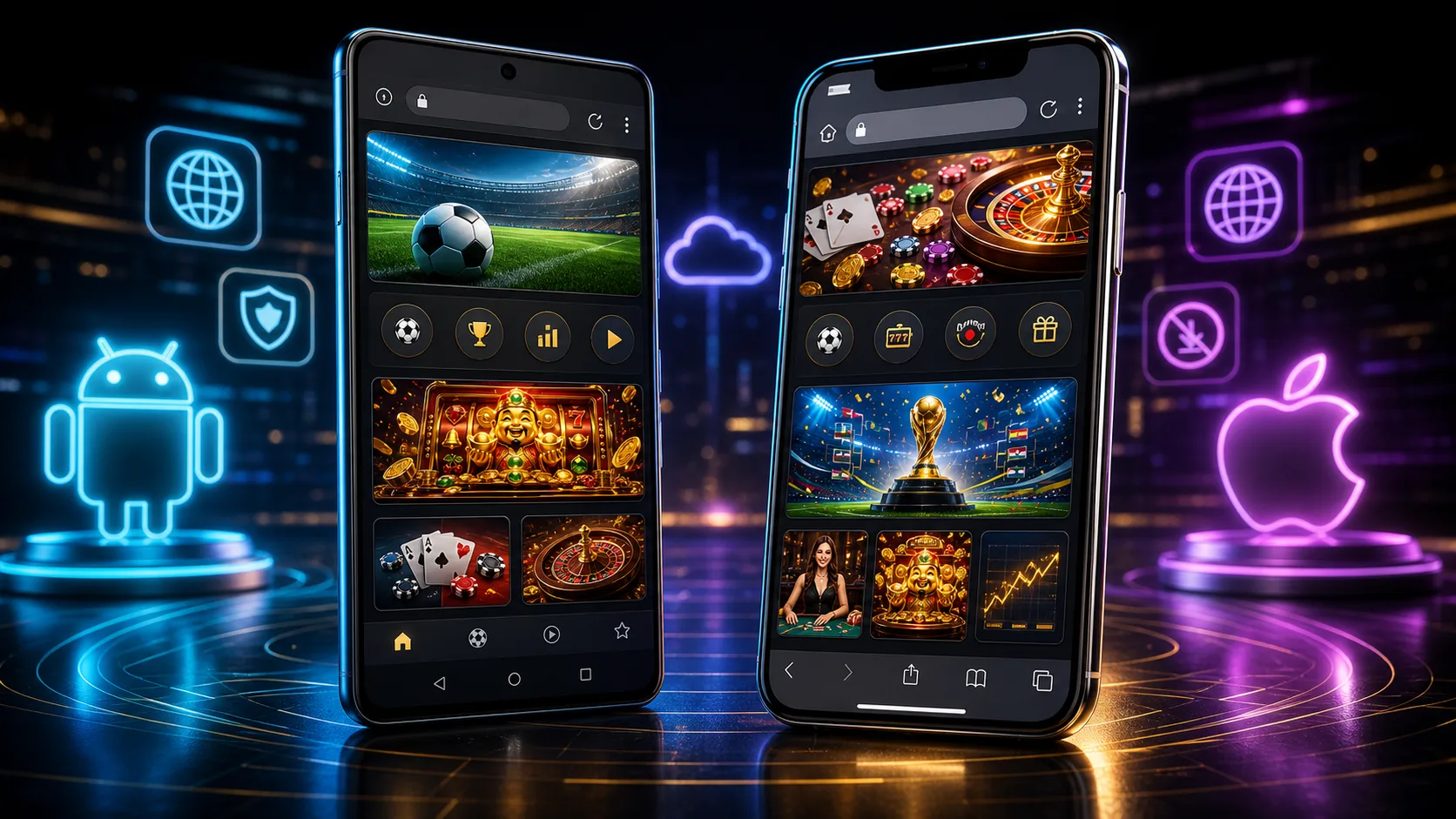 Experiência unibetpoker compatível com Android e iOS no navegador mobile